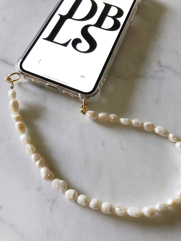 Pearl Hand Chain with Case